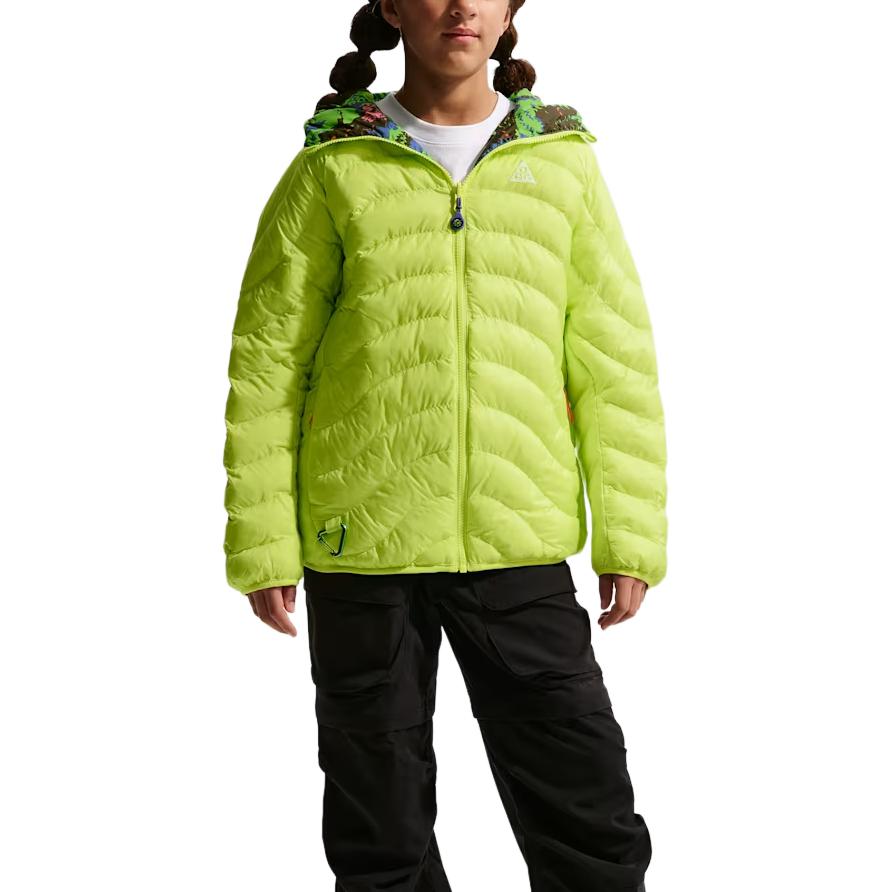 Детская куртка Nike FW25 ACG Lava Flow Therma-FIT ADV (желтая) — фото 2