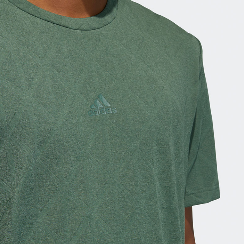 Футболка adidas Th Tee Techjaq (зеленая) — фото 4