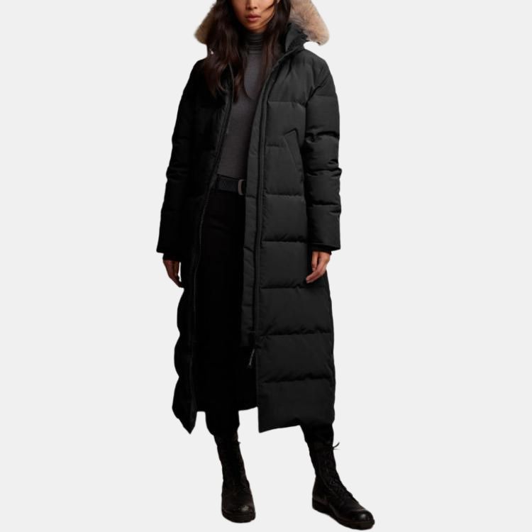 Женская куртка Canada Goose Mystique (черная) — фото 4