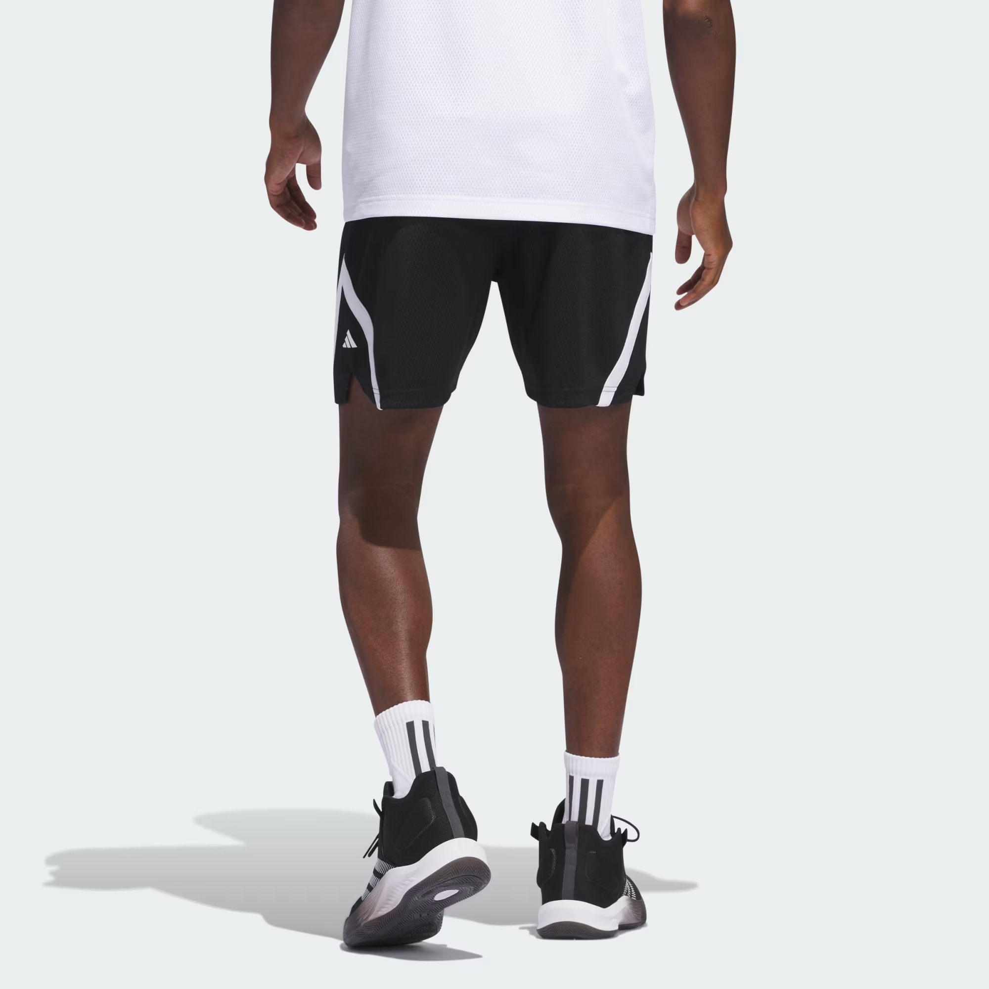 Adidas Basketball Shorts Men’s Black/White