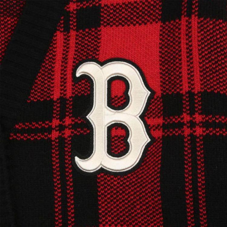 Джемпер MLB V (красный) — фото 3