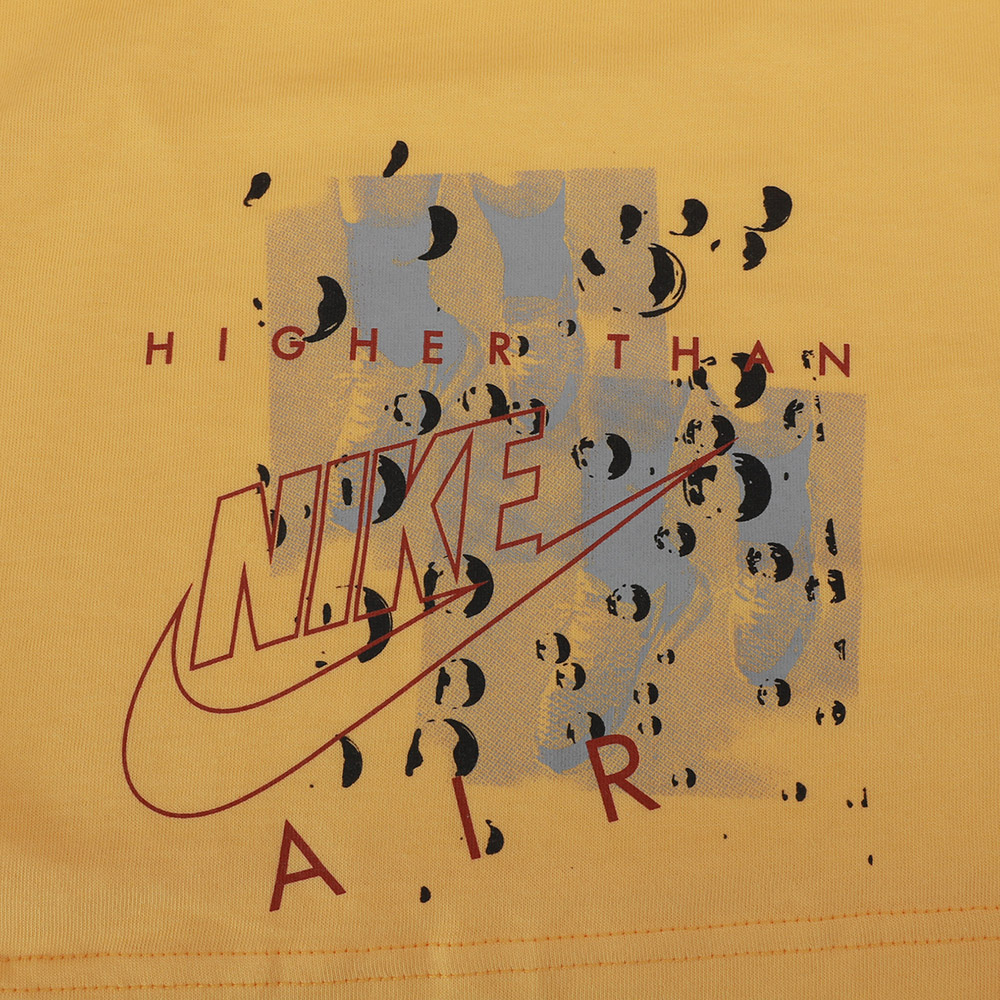 Футболка Nike Tee Boy Lux (желтая) — фото 3
