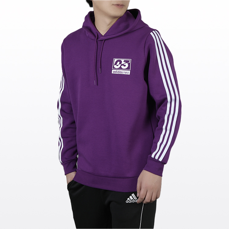 Худи adidas neo (фиолетовый) — фото 6