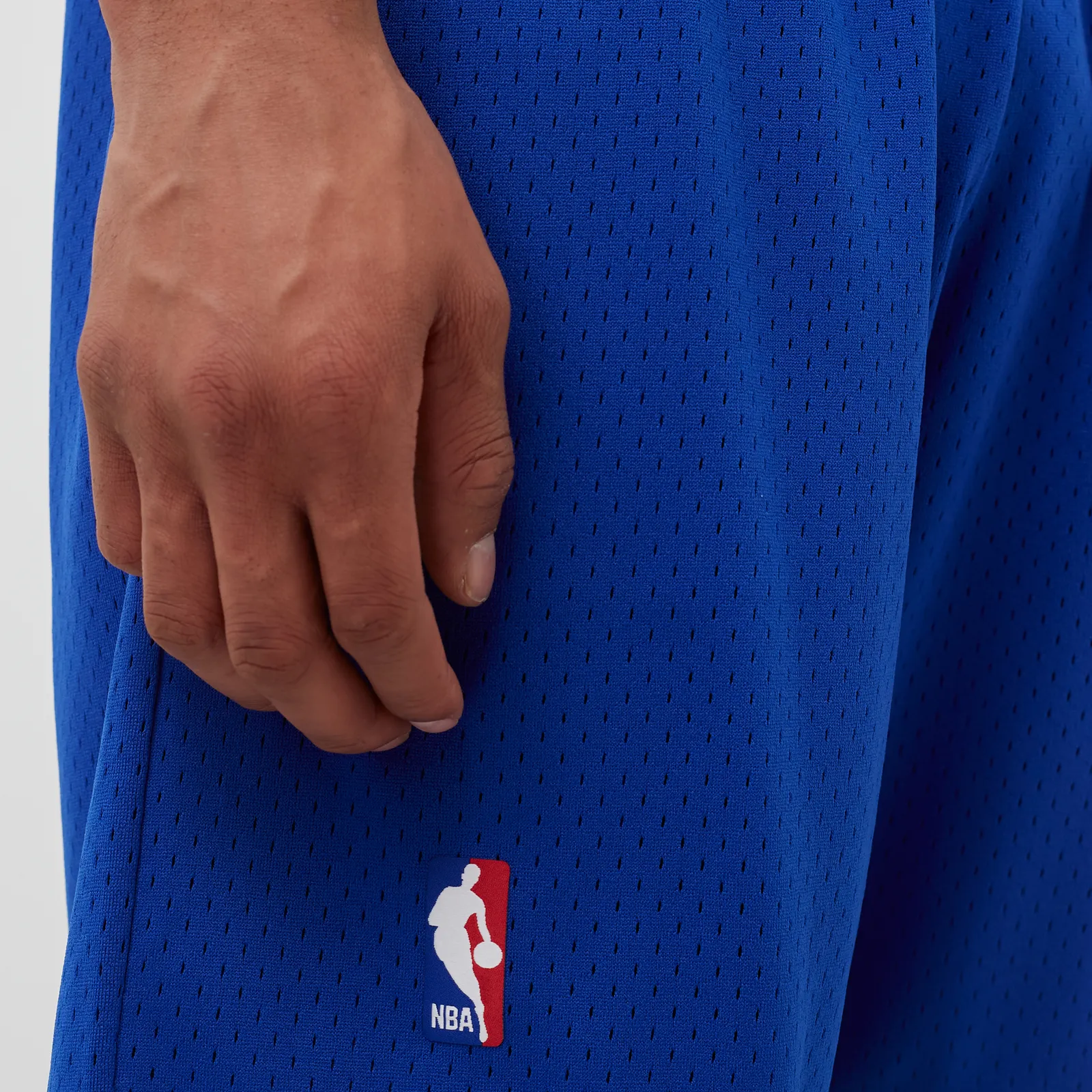 Mitchell Ness Basketball Shorts Men’s Blue Thin Straight Fit Pants
