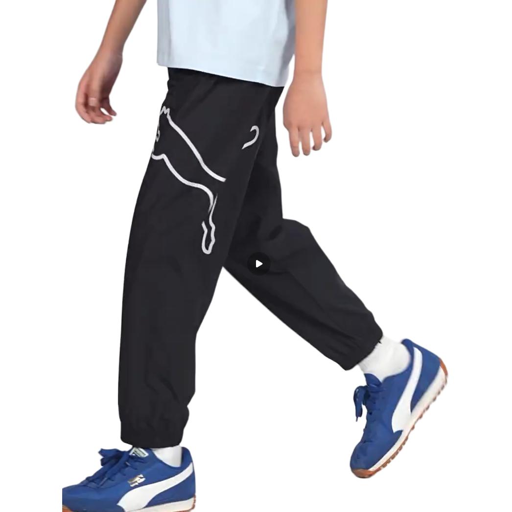 Детские штаны PUMA Forever SS25 CLASSIC 90001 (черные) — фото 3
