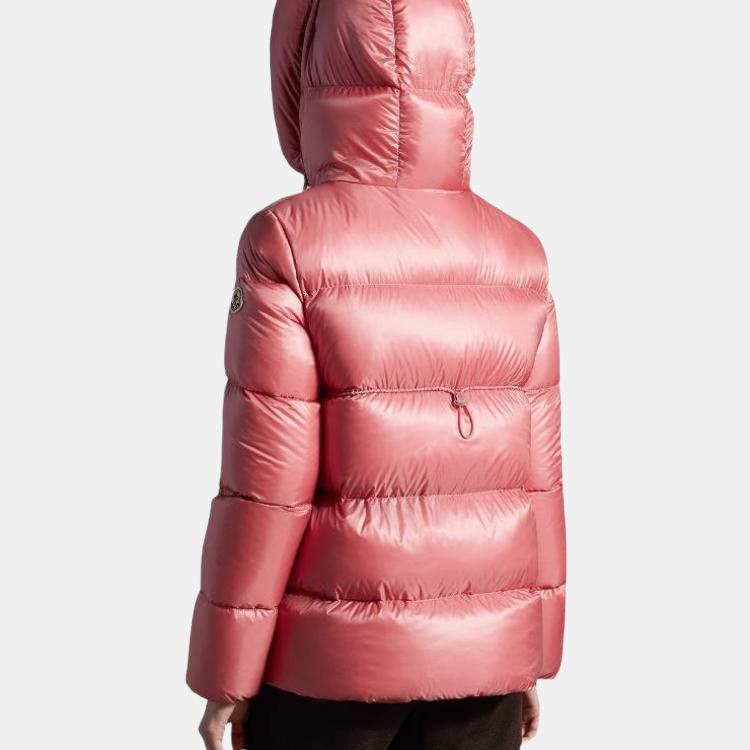 Женские куртка Moncler (розовый) — фото 3