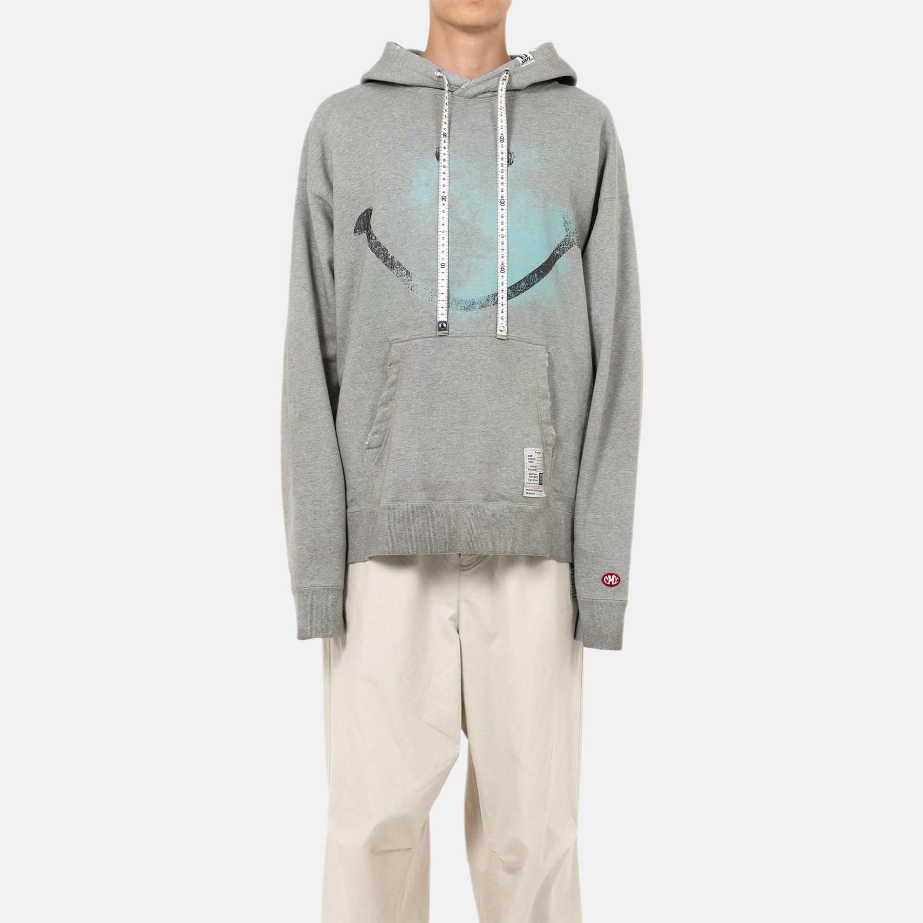 Мужская толстовка Maison Mihara Yasuhiro SS25 2025 (серый) — фото 3