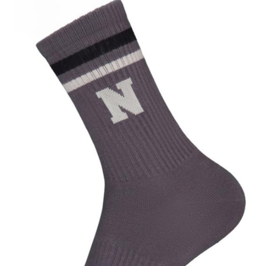 New Balance Crew Socks Unisex 1 Pack Black Asphalt