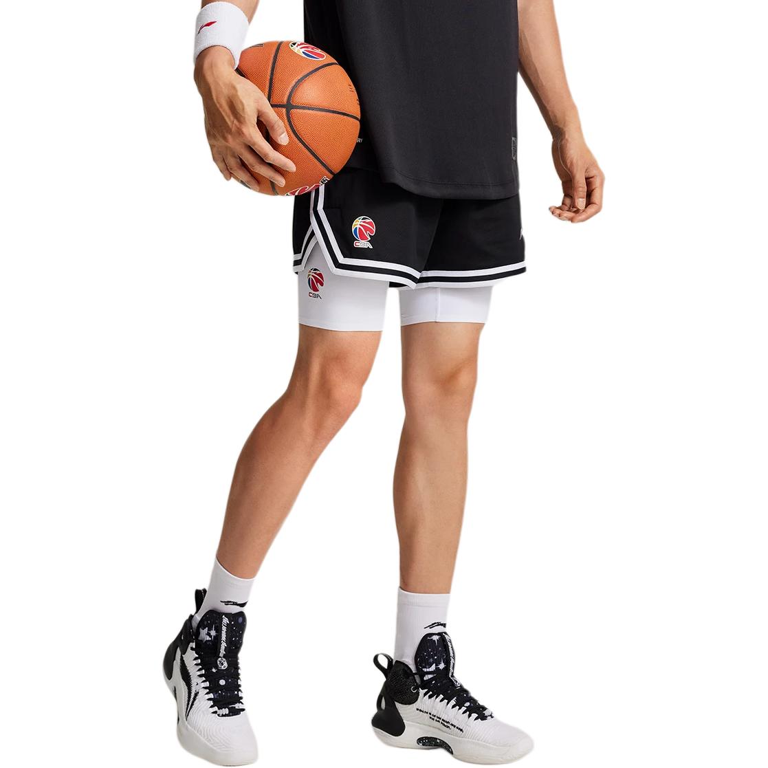 Li Ning CBA Sports Shorts Men’s Standard White