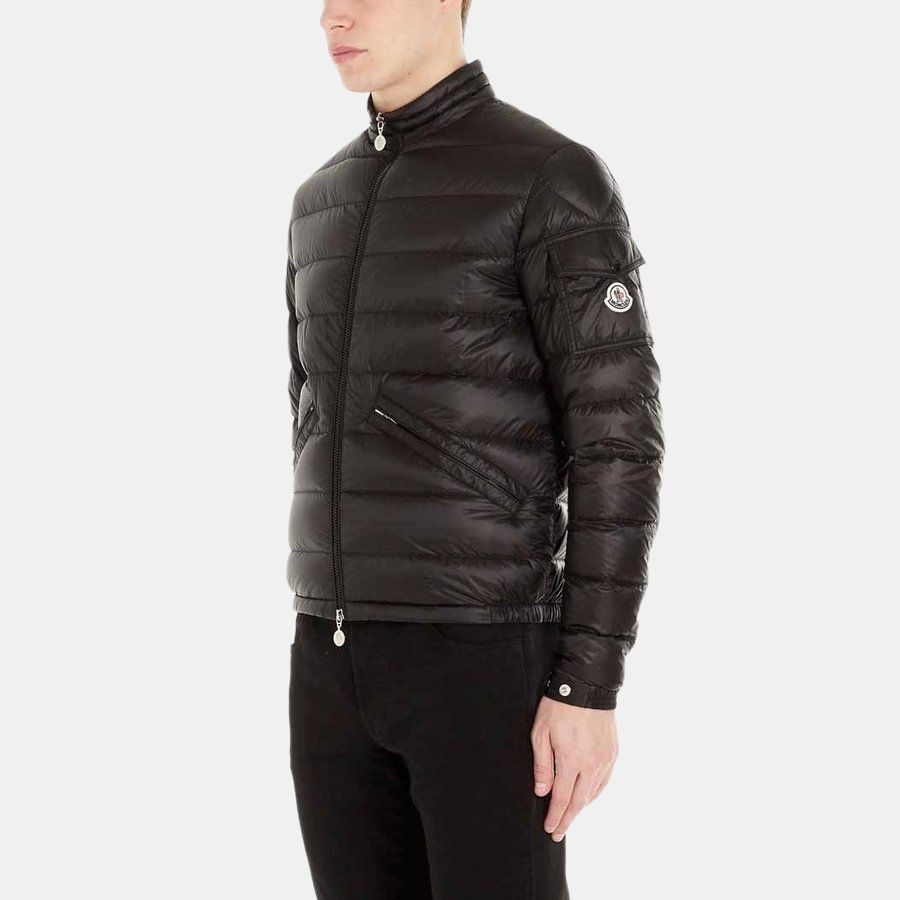 Пуховик Moncler Agay (черный) — фото 7