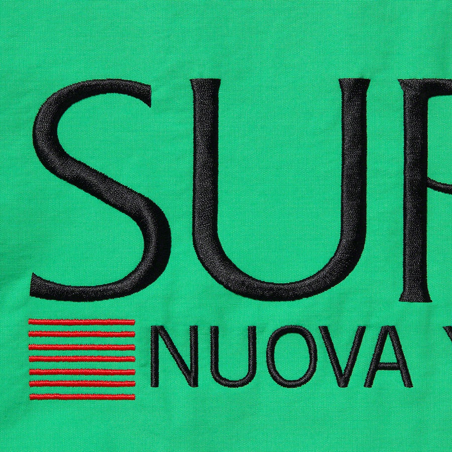 Парка Supreme Polartec Lined Sideline (черная) — фото 8