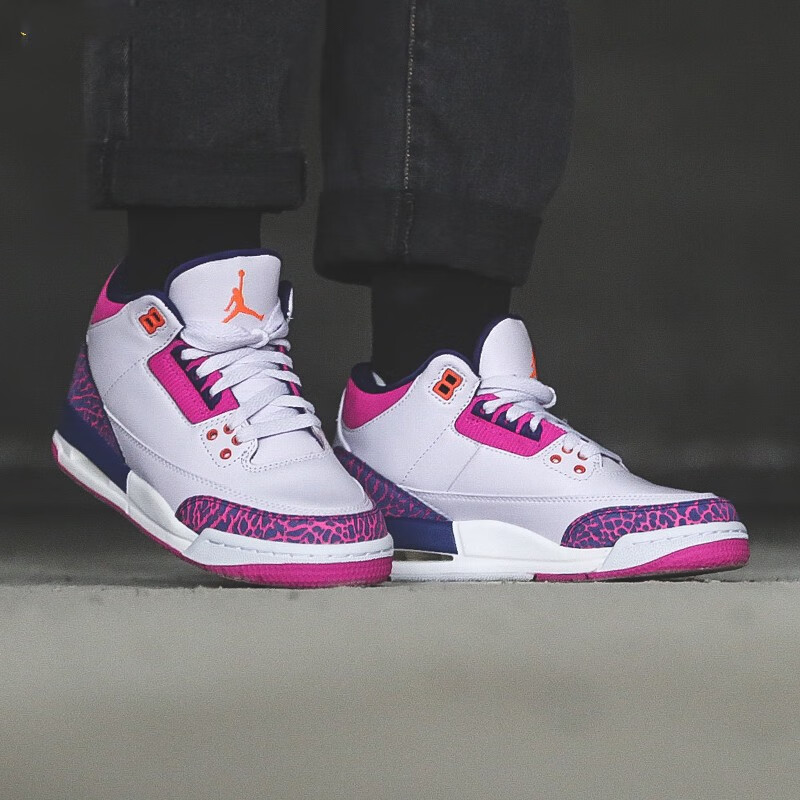 Кеды Jordan JordanAir 3 (розовыйфиолетовый) — фото 4