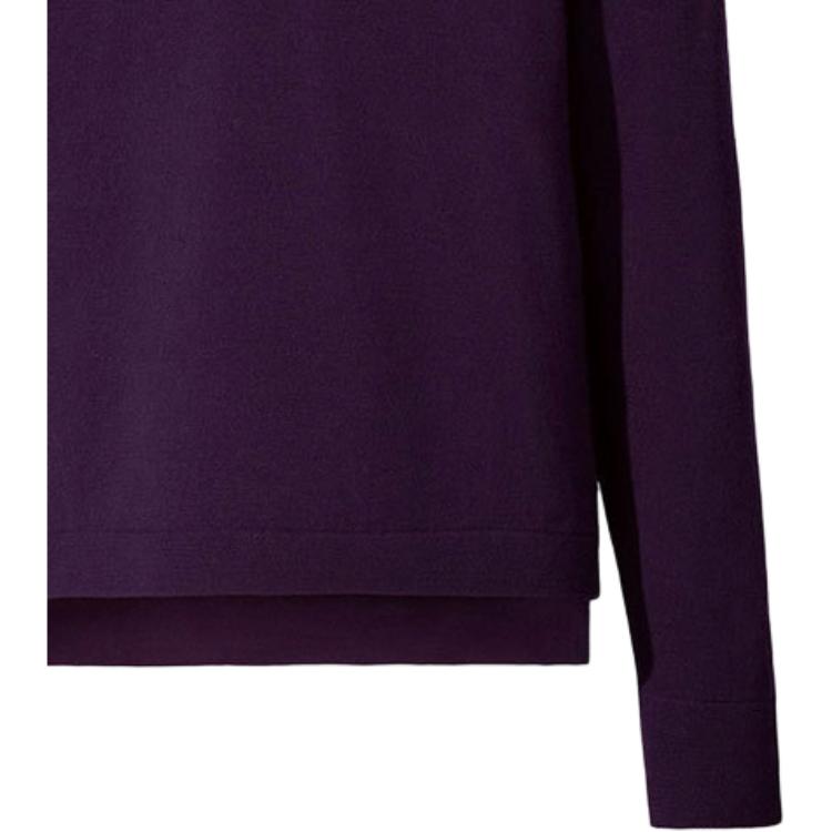 Мужской свитер UNIQLO FW20 (/ серо-фиолетовый) — фото 3