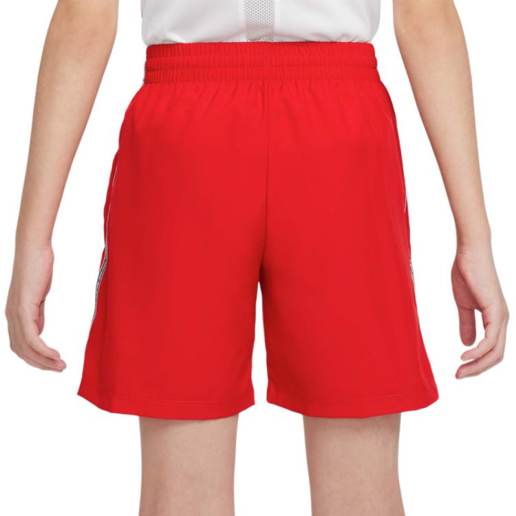 Шорты Nike Swoosh B NK DF MULTI SHORT WVN LOVE (красные) — фото 4