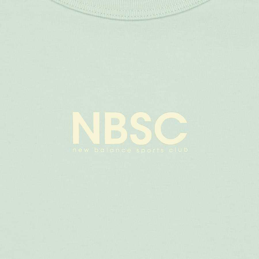 Женская футболка New Balance (мятно-зеленая) — фото 3