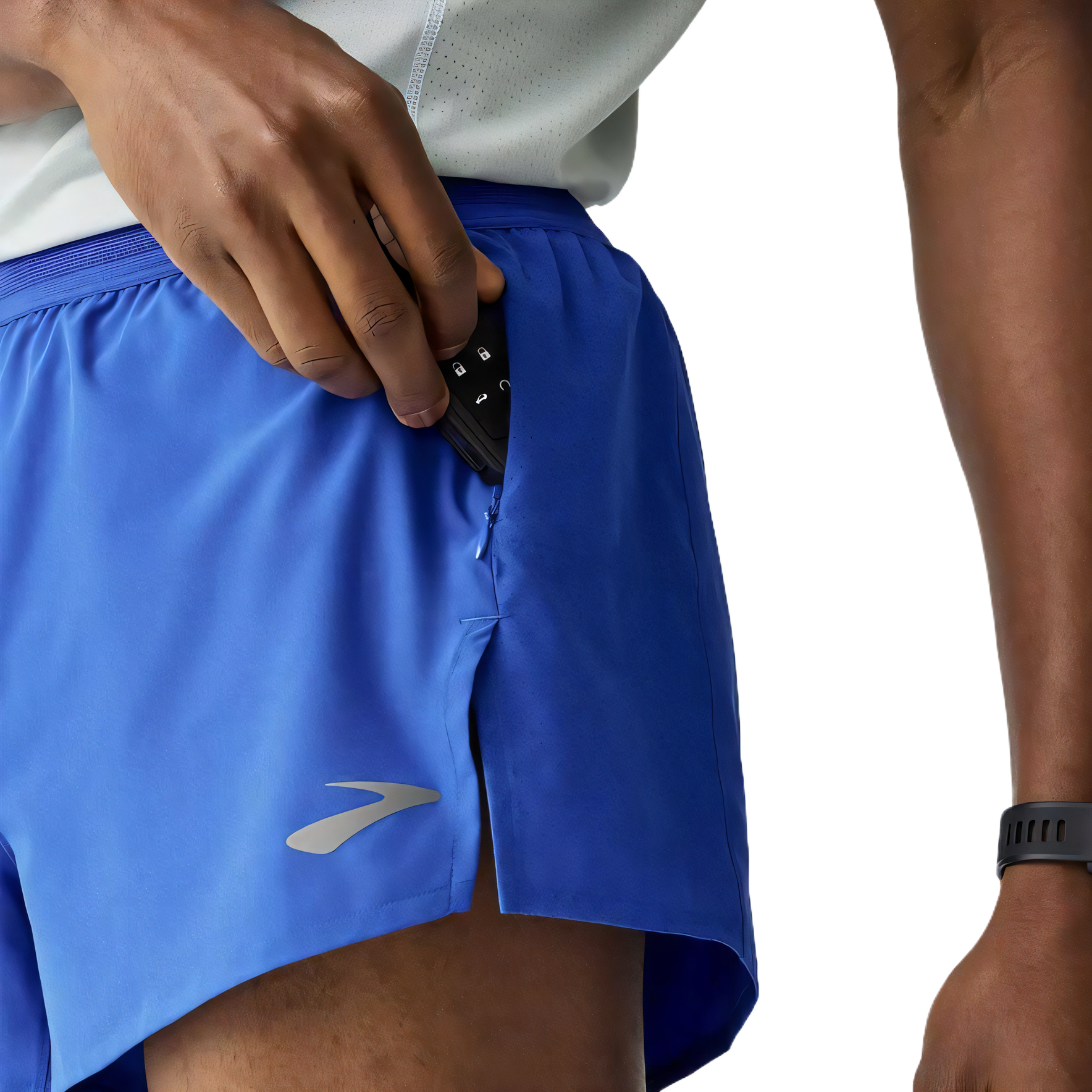Brooks Sports Shorts Men’s New Blue Moderate