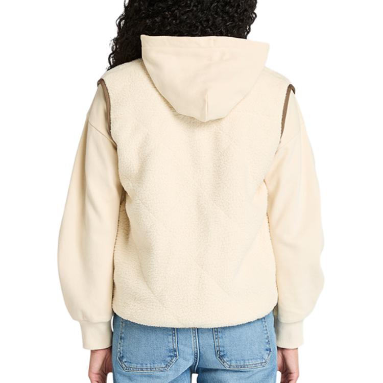 Timberland Fleece Tops Women’s A5N2XEFL/Light Brown Thickened And Fleece Lined Other