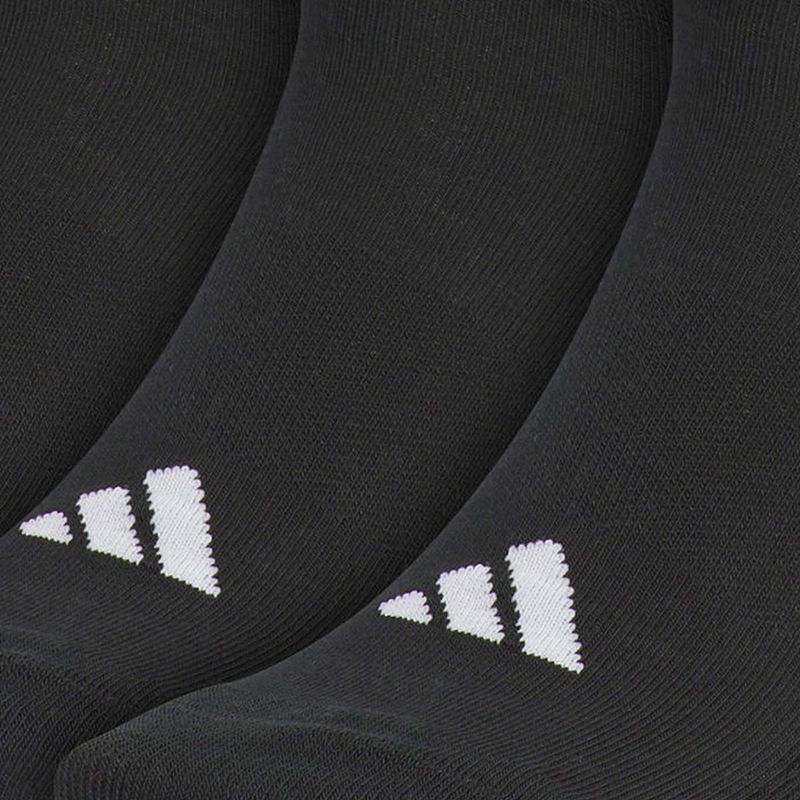Носки adidas CUSHIONED CREW 3 / (черно-белые) — фото 5