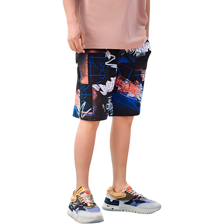 Li Ning Sports Shorts Men’s Multicolor Camouflage Moderate