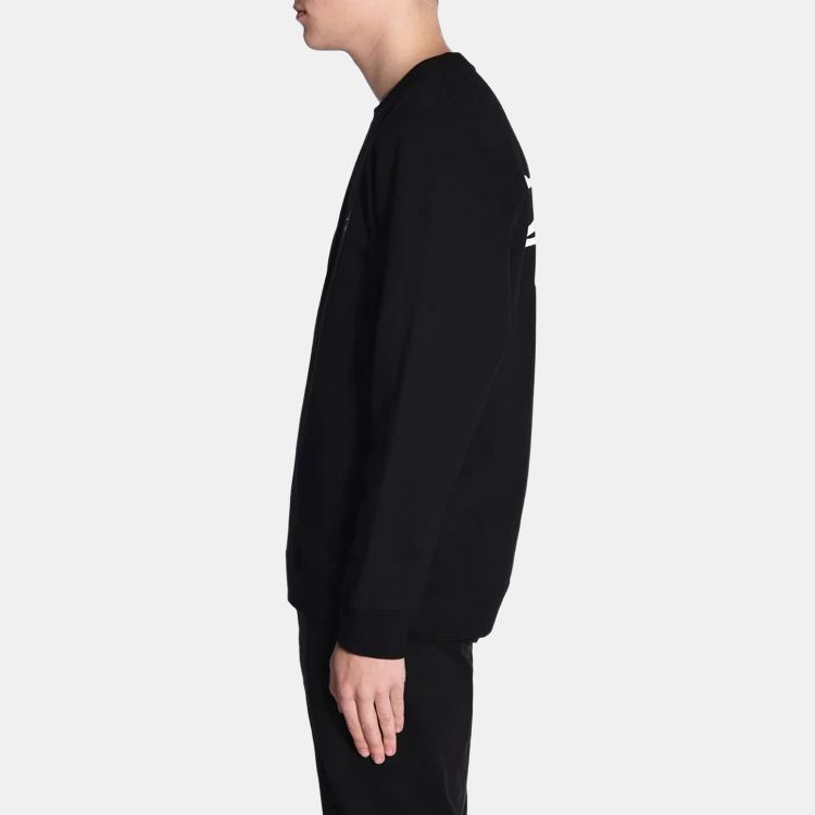 Худи Stussy Basic Crew hoodie (черный) — фото 3
