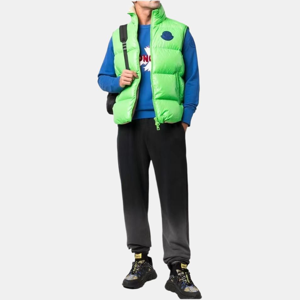 Мужская куртка Moncler FW21 (зеленая) — фото 2