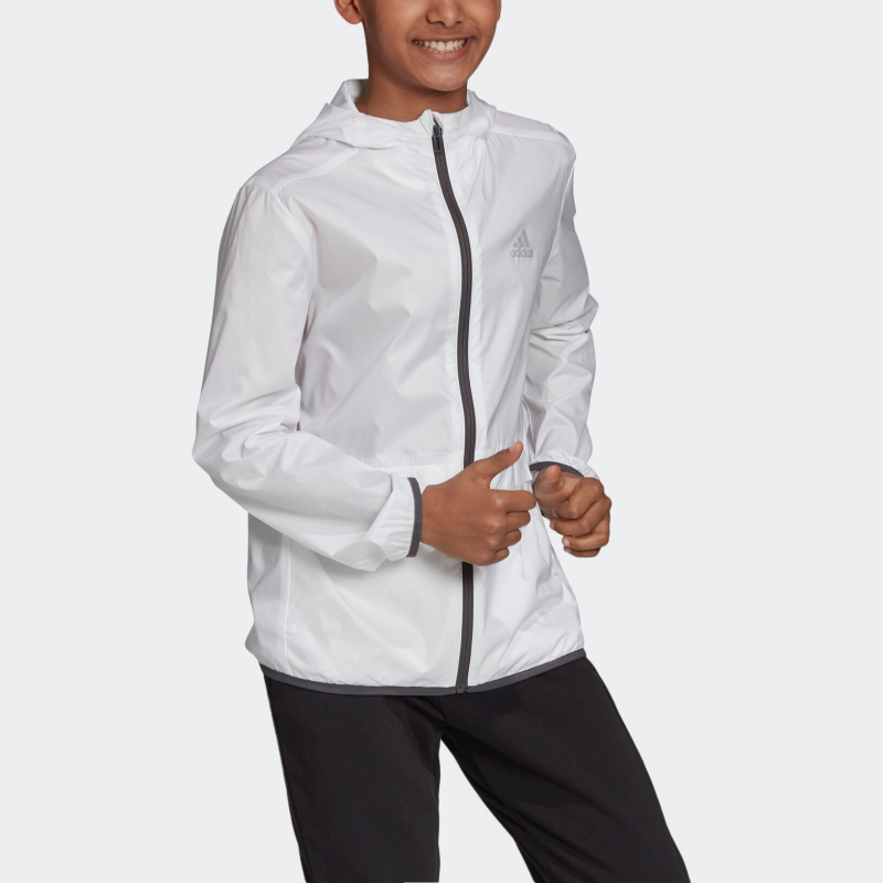 Куртка adidas YB ID WNDBR L (белый) — фото 6
