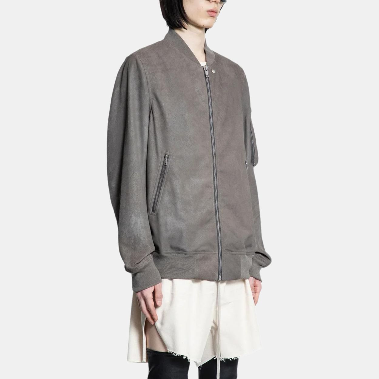 Мужская куртка RICK OWENS/RO (серая) — фото 3