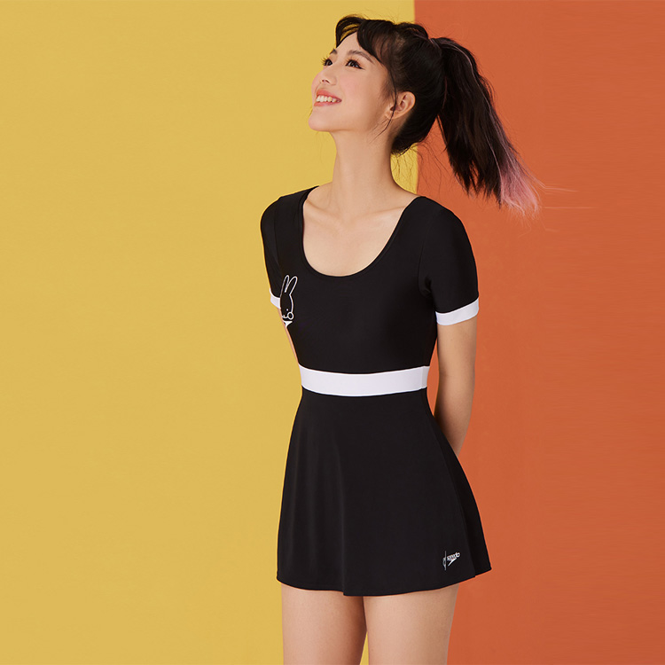 Speedo X Miffy Speedo X Miffy Collaboration One Piece Swimsuits Women’s Black