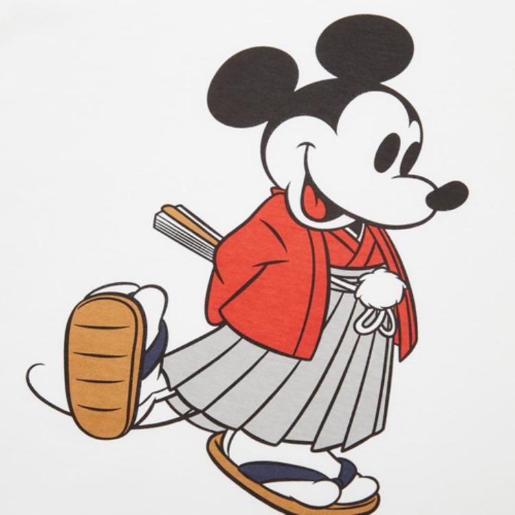 Футболка UNIQLO Disney (белая) — фото 4