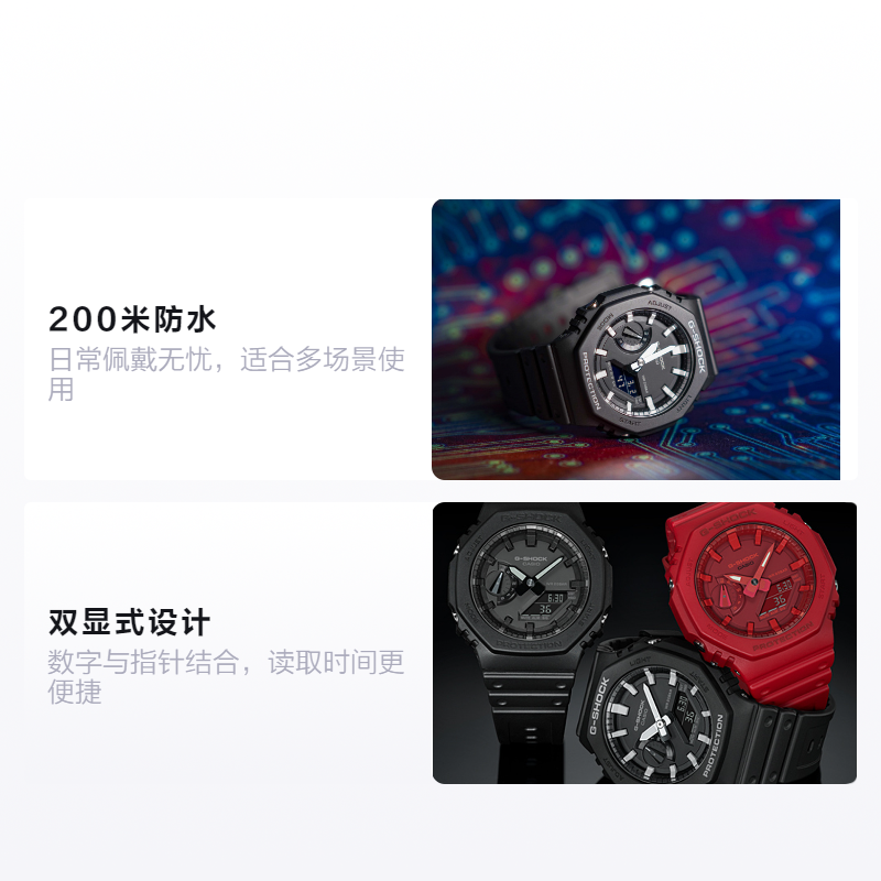 Мужские часы Casio G-Shock (черные) — фото 2
