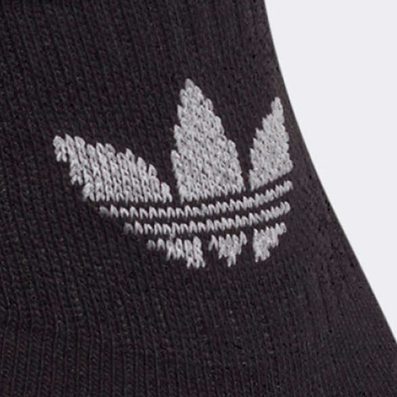 Adidas Originals Trefoil Collection Crew Socks Unisex 2 Pack Black