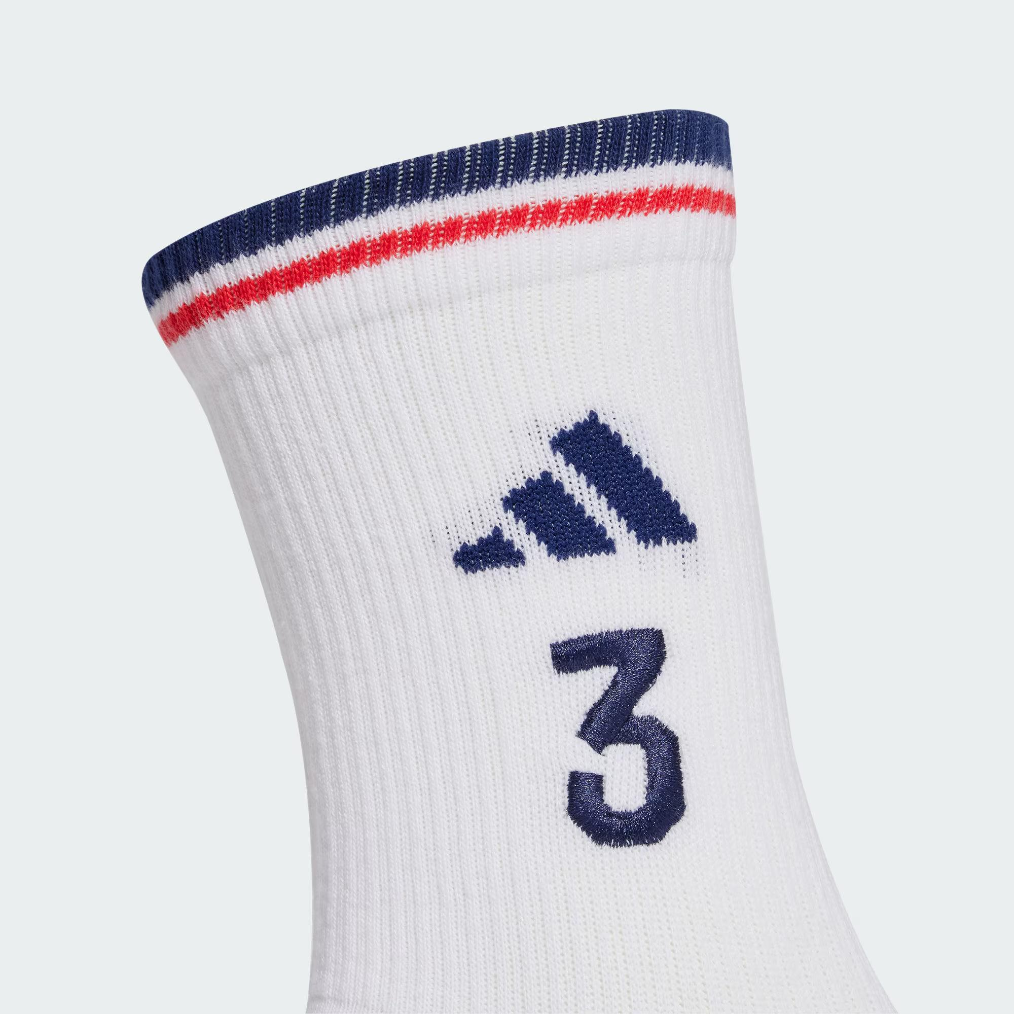 Adidas GRAPHIC SOCKS Crew Socks Unisex 1 Pack White