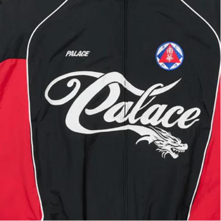 Куртка Palace × SS26 logo (черная) — фото 4