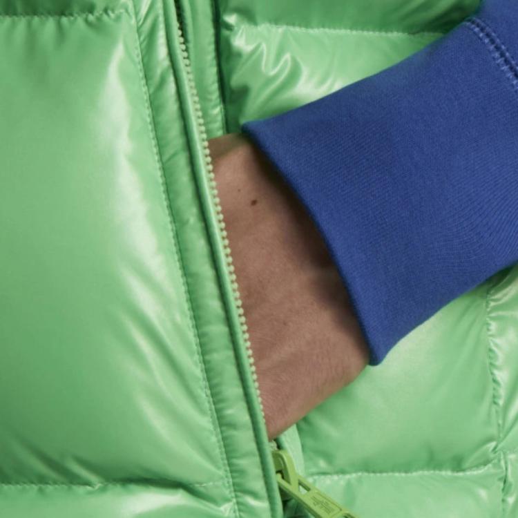 Мужская куртка Moncler FW21 (зеленая) — фото 5