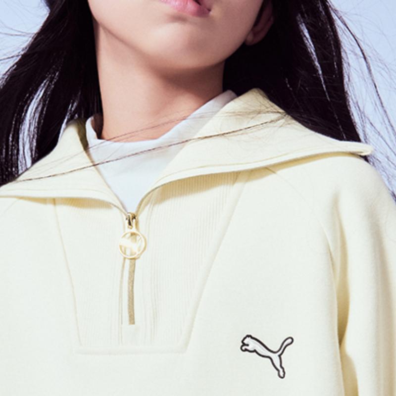 Детская толстовка PUMA PERFORMANCE (темно-синяя) — фото 4