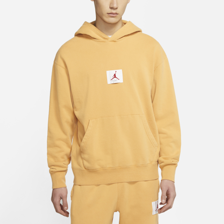 Мужское худи Jordan Retro Hoodie (коричневое) — фото 2