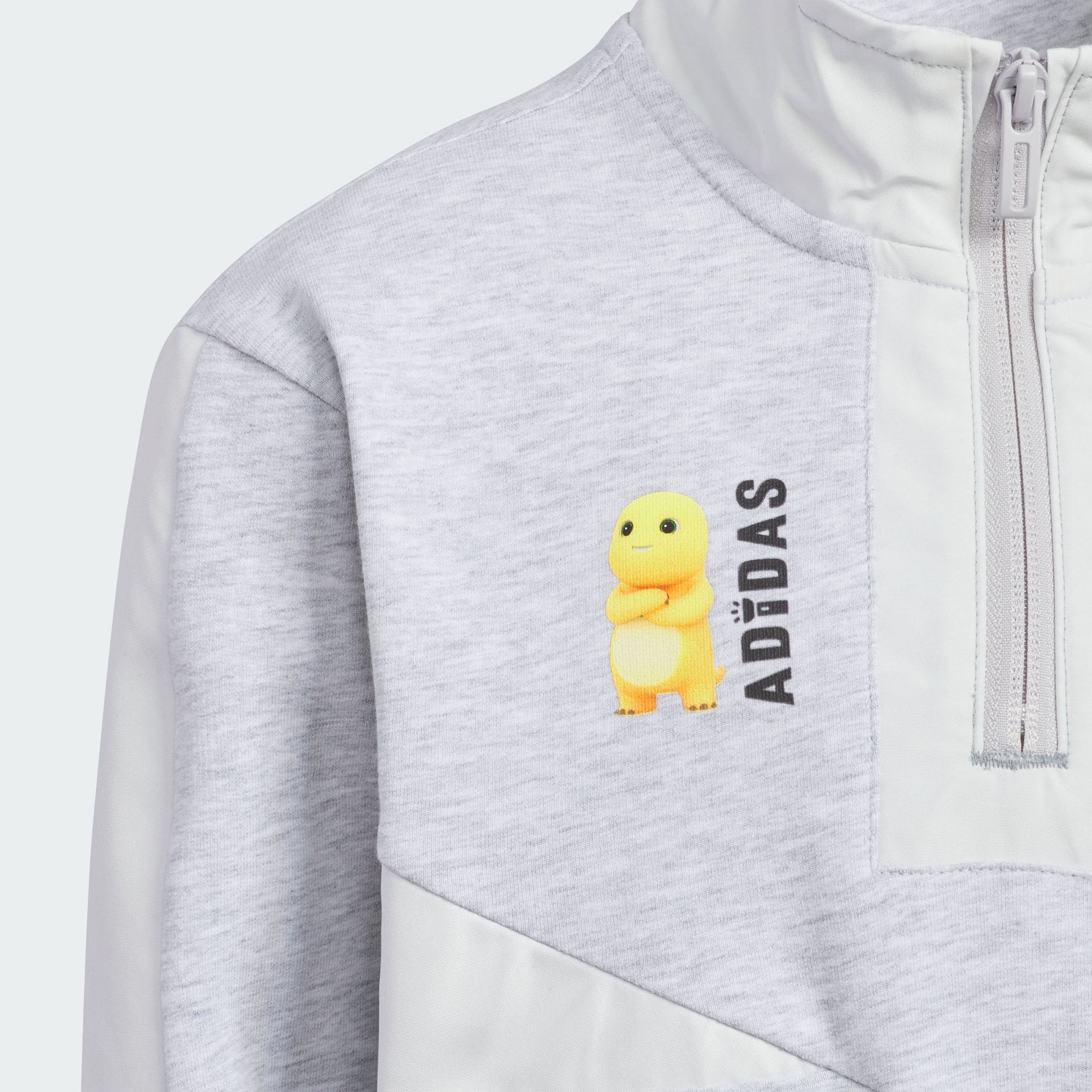 Детская кофта adidas Nailyong (светло-сертй) — фото 3
