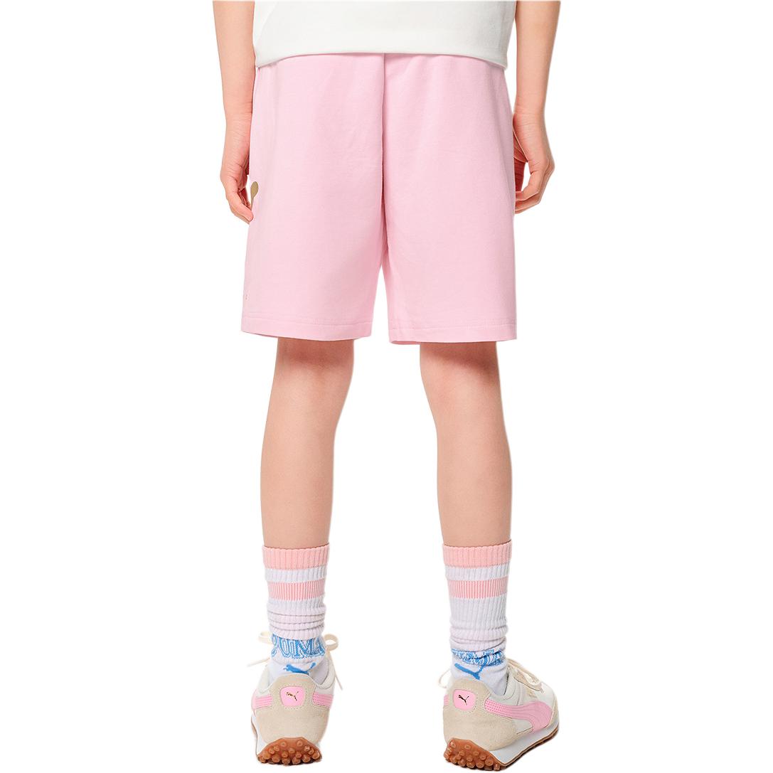Детские шорты PUMA SportstyleAthletic SS25 CLASSIC (розовые) — фото 3