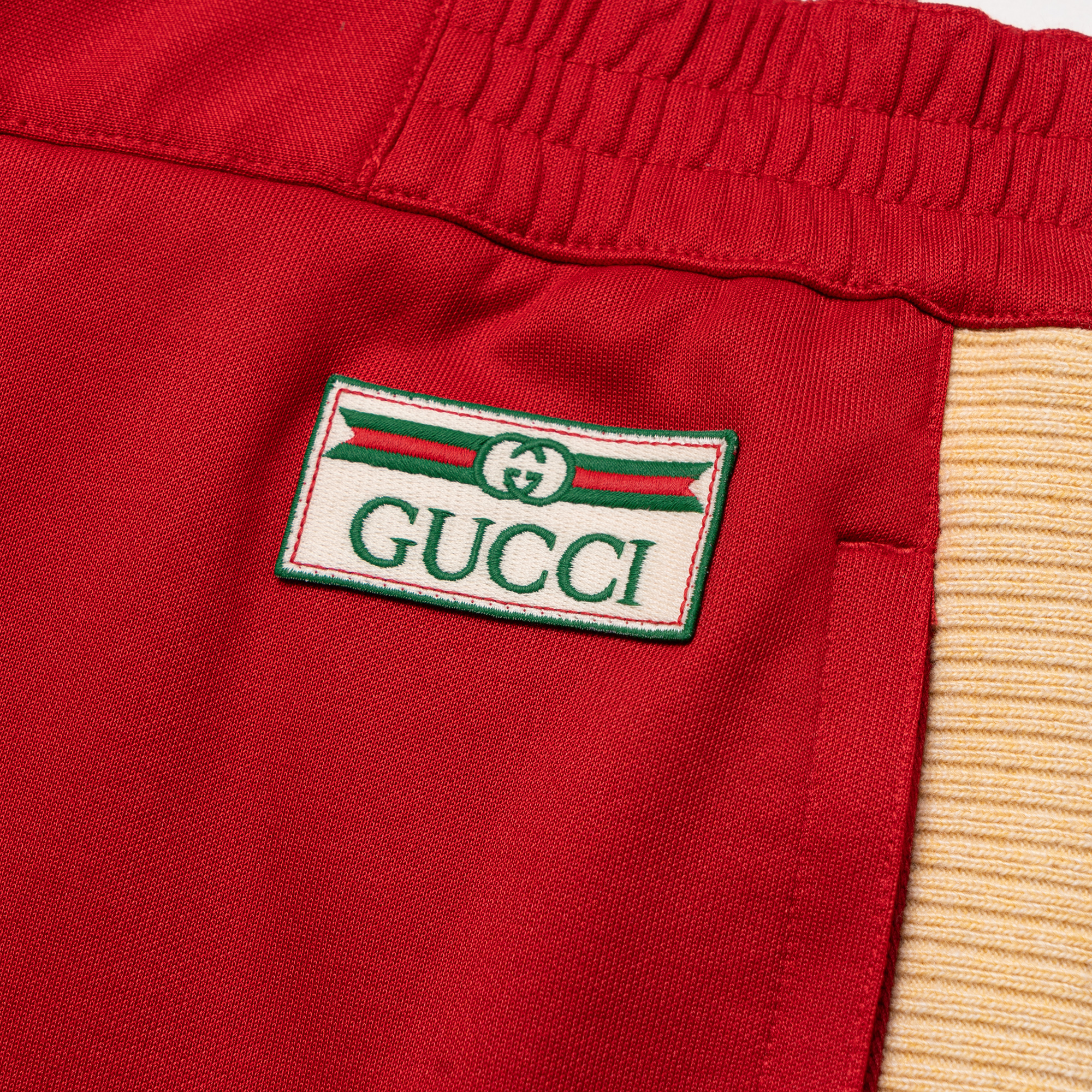 Мужские штаны Gucci (красные) — фото 5