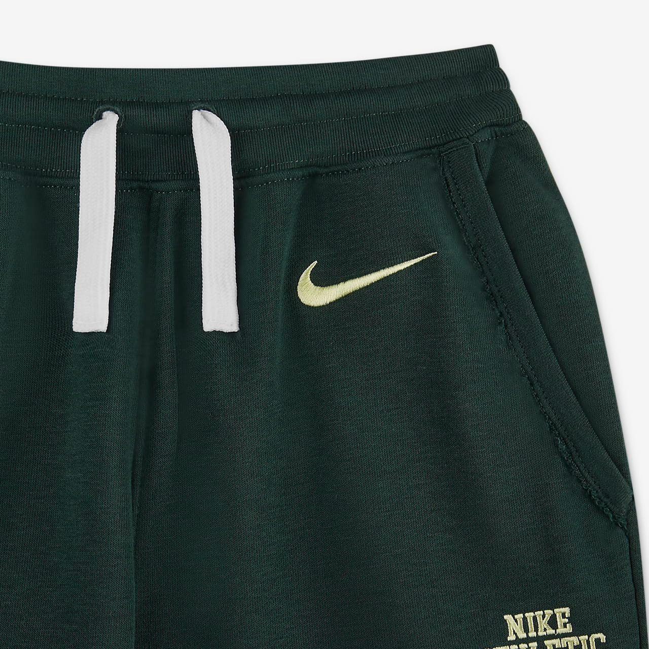 Детские шорты Nike (зеленые) — фото 3