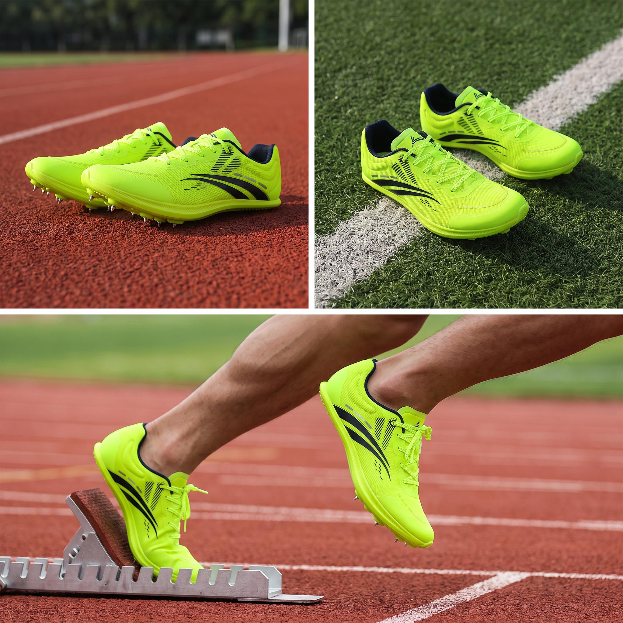 Volanti 911 Black Sole Lightning Breathable Low top Training Sprint Running Shoes Unisex