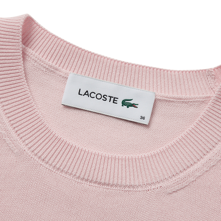 Женский свитер LACOSTE (бежевый) — фото 2