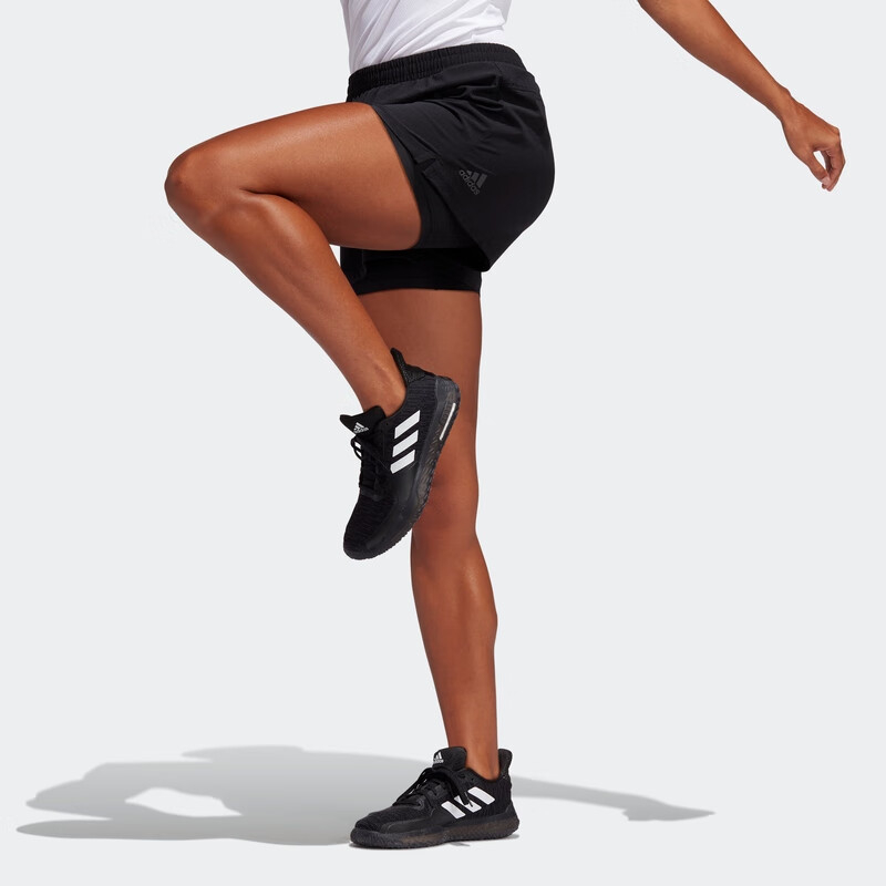 Женские шорты adidas Trng Shor H.rdy (черные) — фото 7
