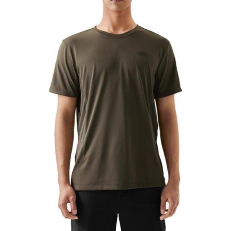 THE NORTH FACE Quick Dry T Shirts Men’s Thyme Green