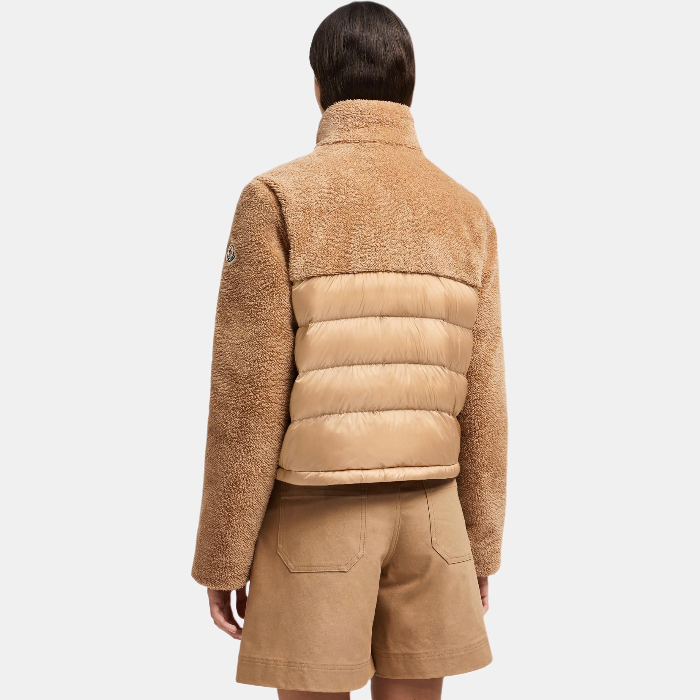 Женская куртка Moncler Polignac (бежевый) — фото 6