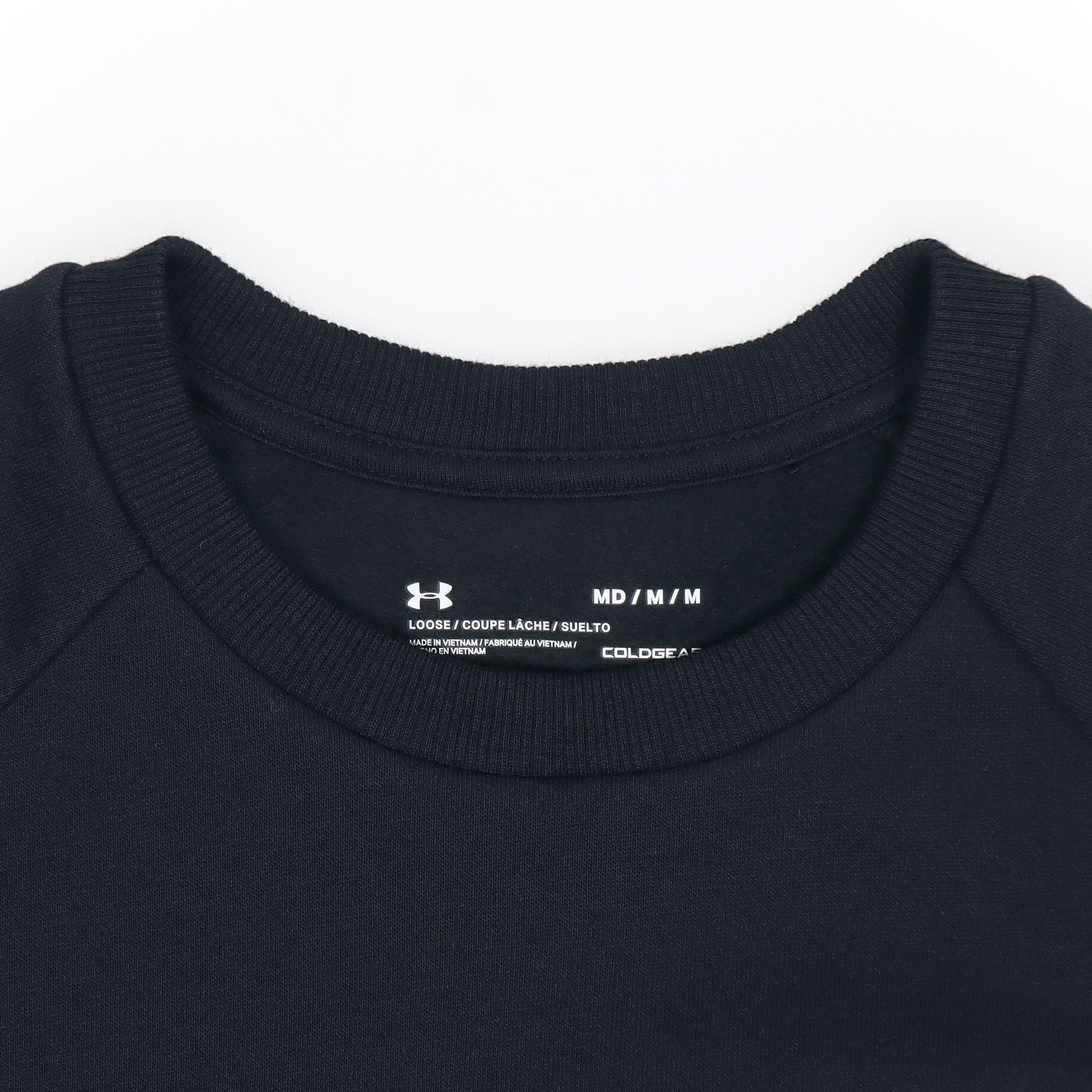 Мужское худи Under Armour Rival Fleece (черное) — фото 6