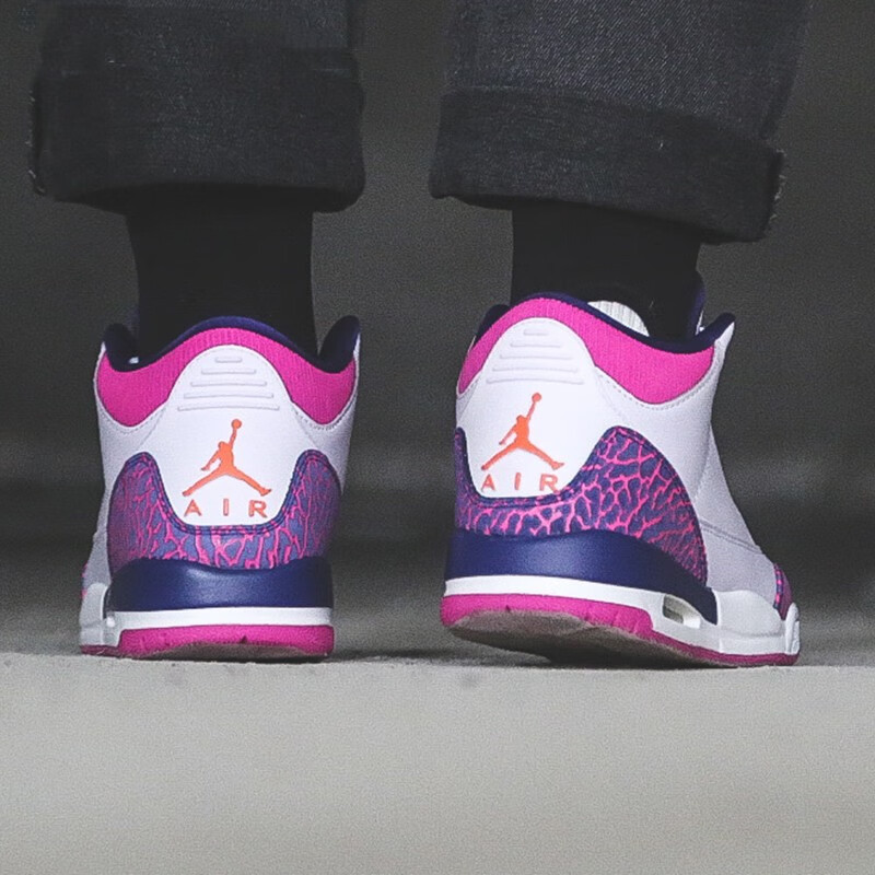 Кеды Jordan JordanAir 3 (розовыйфиолетовый) — фото 7