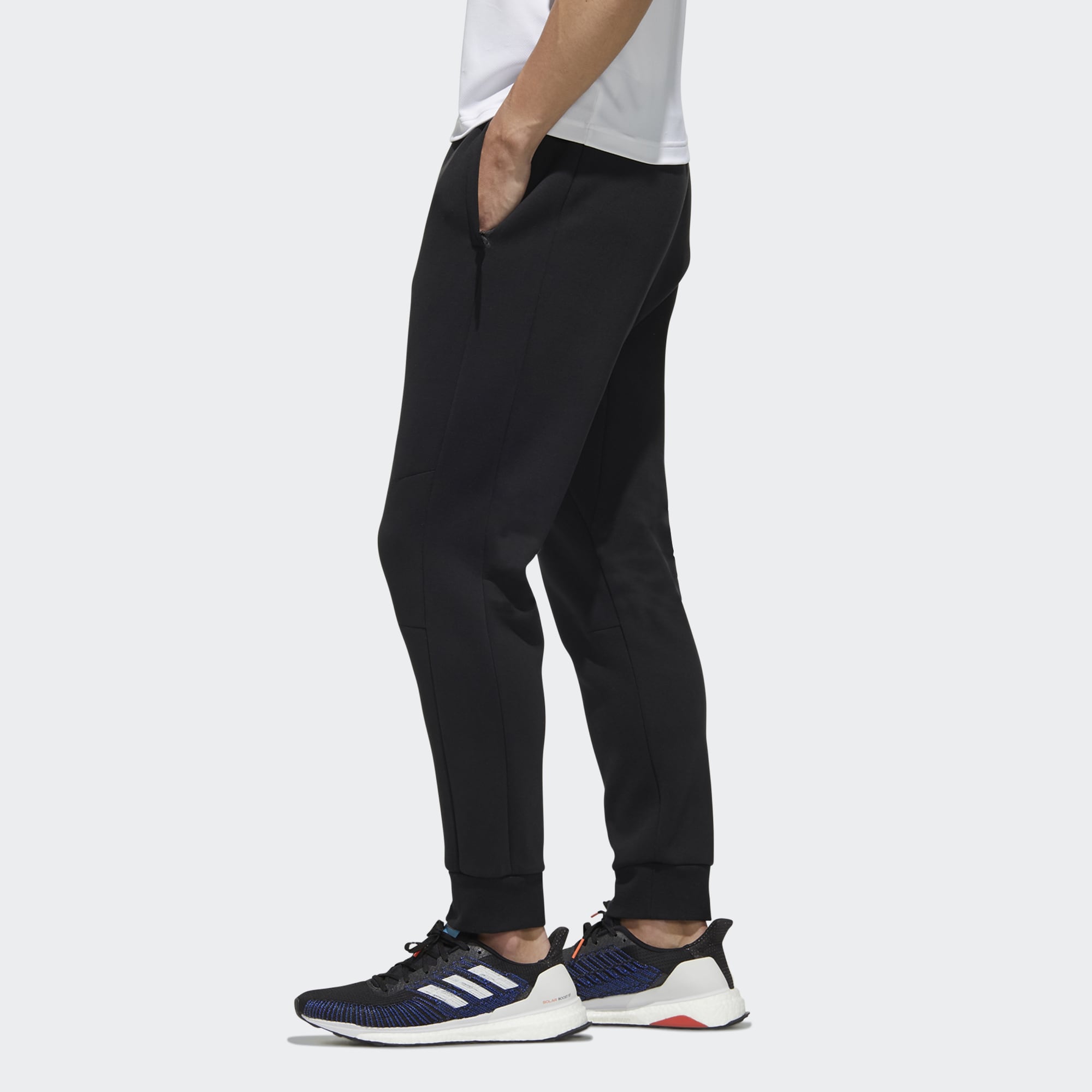Мужские штаны adidas Th Pnt Peach (черные) — фото 6