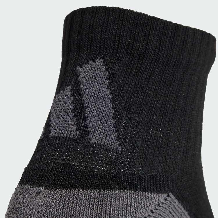 Adidas Crew Socks Unisex 3 Pack Black/Dark Gray