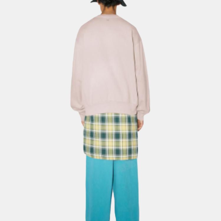 Женский свитшот Acne Studios FW23 (пыльно-бежевый) — Пыльный Бежевый — фото 3